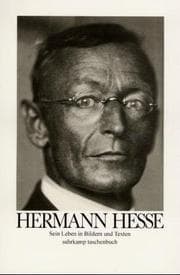 Tapa de Hermann Hesse. Sein Leben in Bildern und Texten. Mit Anmerkungen, Namenregister, Zitat- und Bildnachweis