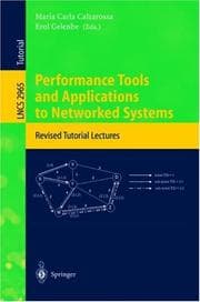 Tapa de Performance tools and applications to networked systems