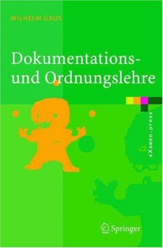 Tapa de Dokumentations- und Ordnungslehre