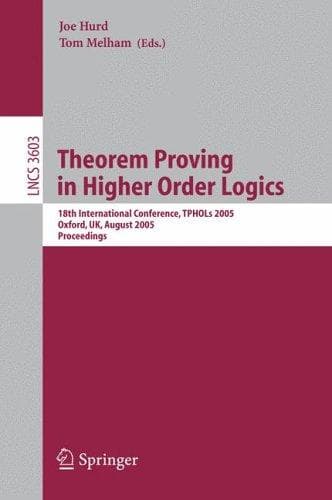 Tapa de Theorem Proving in Higher Order Logics