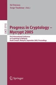 Tapa de Progress in cryptology