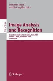 Tapa de Image analysis and recognition
