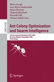 Tapa de Ant colony optimization and swarm intelligence
