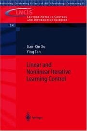 Tapa de Linear and Nonlinear Iterative Learning Control