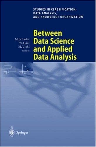 Tapa de Between Data Science and Applied Data Analysis