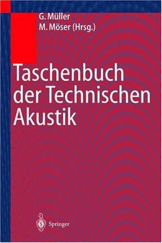 Tapa de Taschenbuch der Technischen Akustik