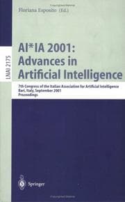 Tapa de AI*IA 2001: Advances in Artificial Intelligence