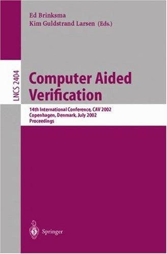 Tapa de Computer aided verification