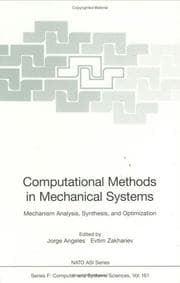 Tapa de Computational methods in mechanical systems