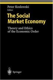 Tapa de The Social Market Economy