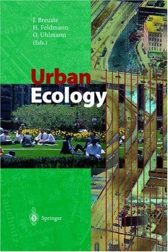 Tapa de Urban ecology
