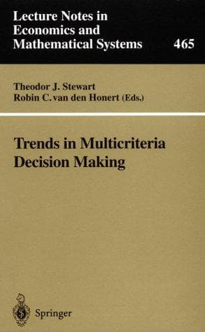 Tapa de Trends in Multicriteria Decision Making