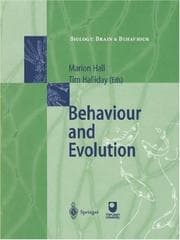 Tapa de Behaviour and evolution