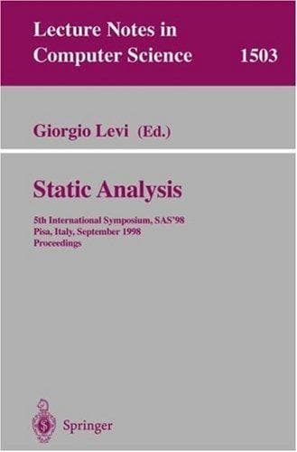 Tapa de Static Analysis