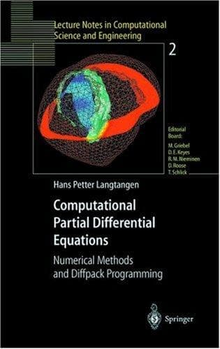 Tapa de Computational partial differential equations
