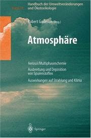 Tapa de Handbuch der Umweltveränderungen und Ökotoxikologie: Band 1B: Atmosphäre