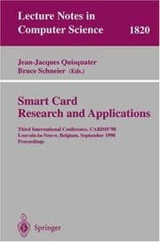 Tapa de Smart card research and applications
