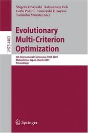Tapa de Evolutionary multi-criterion optimization