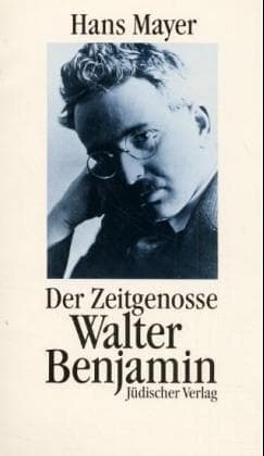 Tapa de Der Zeitgenosse Walter Benjamin