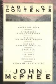 Tapa de Table of contents