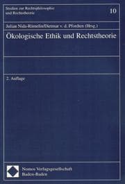 Tapa de Ökologische Ethik und Rechtstheorie