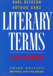 Tapa de Literary terms