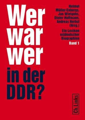 Tapa de Wer war wer in der DDR?