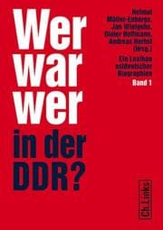 Tapa de Wer war wer in der DDR?