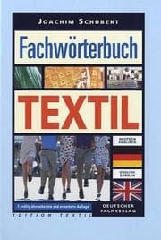 Tapa de Fachwörterbuch Textil =