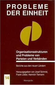 Tapa de Organisationsstrukturen und Probleme von Parteien und Verbänden