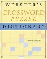 Tapa de Webster's crossword puzzle dictionary