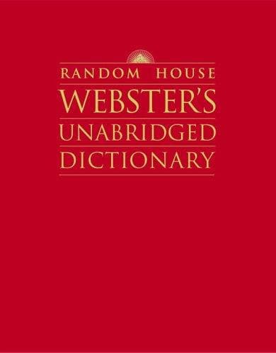 Tapa de Random House Webster's Unabridged Dictionary