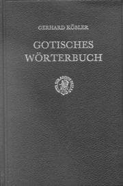 Tapa de Gotisches Wörterbuch