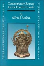 Tapa de Contemporary Sources for the Fourth Crusade