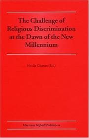 Tapa de The Challenge of Religious Discrimination at the Dawn of the New Millennium