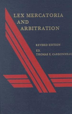 Tapa de Lex mercatoria and arbitration