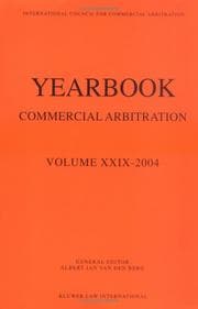 Tapa de Yearbook Commercial Arbitration 2004 (Yearbook Commercial Arbitration)