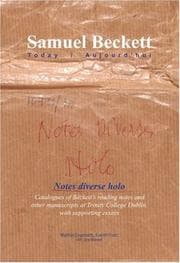 Tapa de "Notes diverse holo"