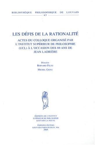 Tapa de Les Defis De La Rationalite