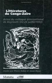 Tapa de Littératures du Congo-Zaïre