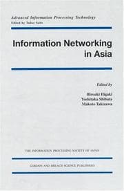Tapa de Information networking in Asia