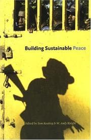 Tapa de Building sustainable peace