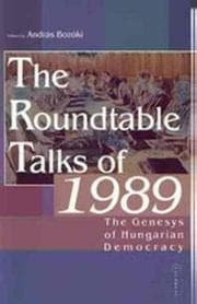 Tapa de The Roundtable Talks of 1989