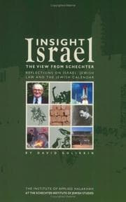 Tapa de Insight Israel