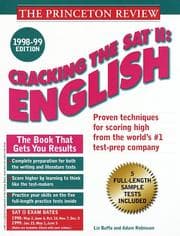 Tapa de Cracking the SAT II