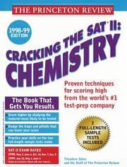 Tapa de Cracking the SAT II Chemistry 1998-99 Edition