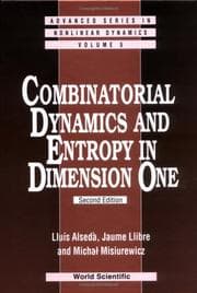 Tapa de Combinatorial dynamics and entropy in dimension one