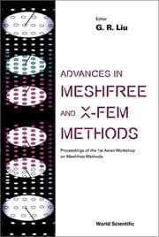 Tapa de Advances in Meshfree and X-Fem Methods