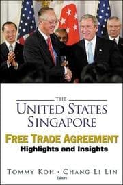 Tapa de The United States Singapore free trade agreement