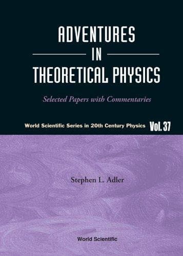 Tapa de Adventures in theoretical physics